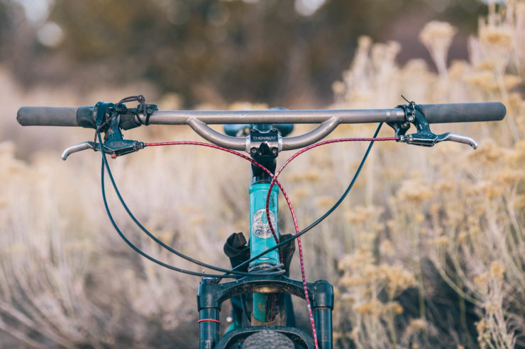 Oddity Razor handlebars bikepacking