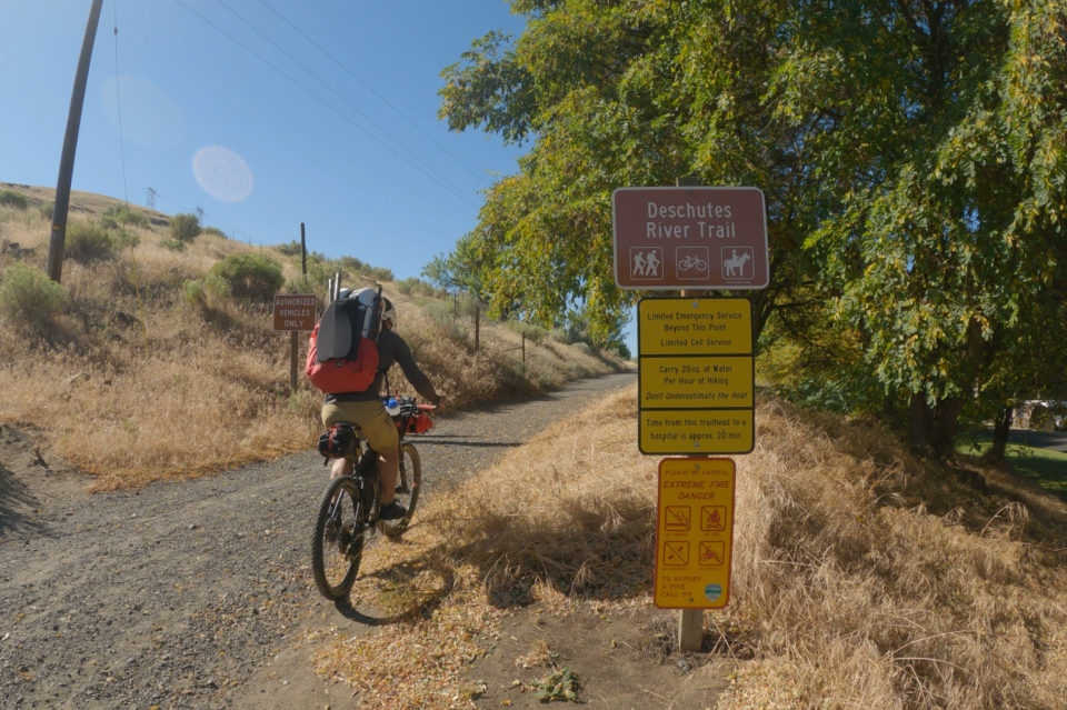 Bikerafting the Lower Deschutes River (Video)